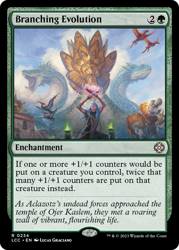 Branching Evolution [The Lost Caverns of Ixalan Commander] | North Game Den