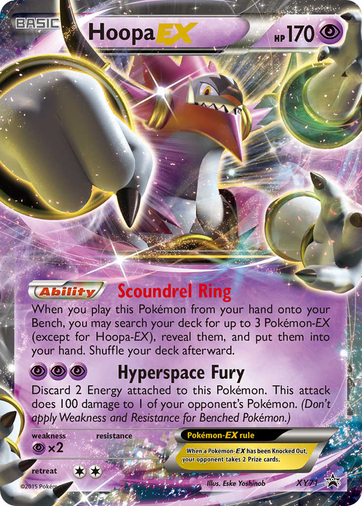 Hoopa EX (XY71) [XY: Black Star Promos] | North Game Den