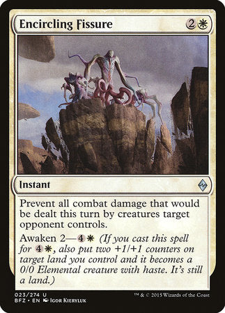 Encircling Fissure [Battle for Zendikar] | North Game Den