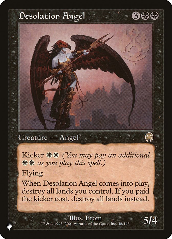 Desolation Angel [The List] | North Game Den