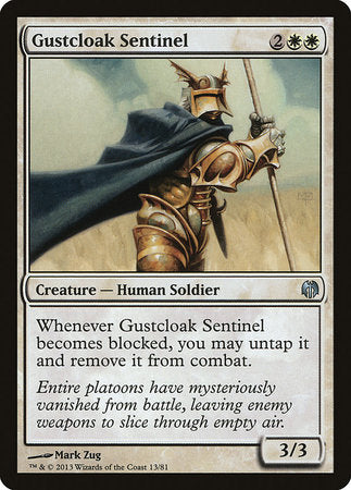 Gustcloak Sentinel [Duel Decks: Heroes vs. Monsters] | North Game Den