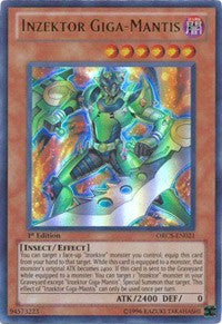 Inzektor Giga-Mantis [ORCS-EN021] Ultra Rare | North Game Den