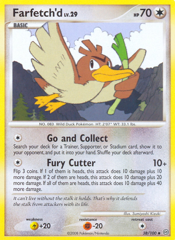 Farfetch'd (38/100) [Diamond & Pearl: Stormfront] | North Game Den