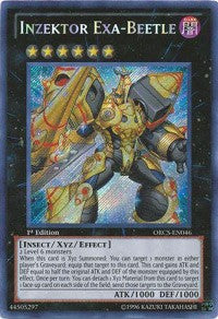 Inzektor Exa-Beetle [ORCS-EN046] Secret Rare | North Game Den