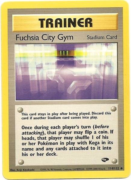 Fuchsia City Gym (114/132) [Gym Challenge Unlimited] | North Game Den