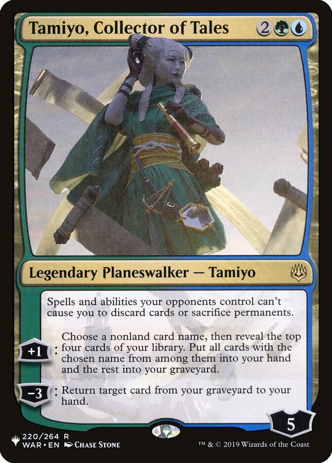 Tamiyo, Collector of Tales [The List] | North Game Den