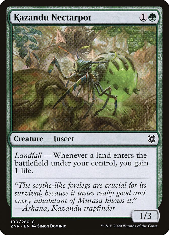 Kazandu Nectarpot [Zendikar Rising] | North Game Den