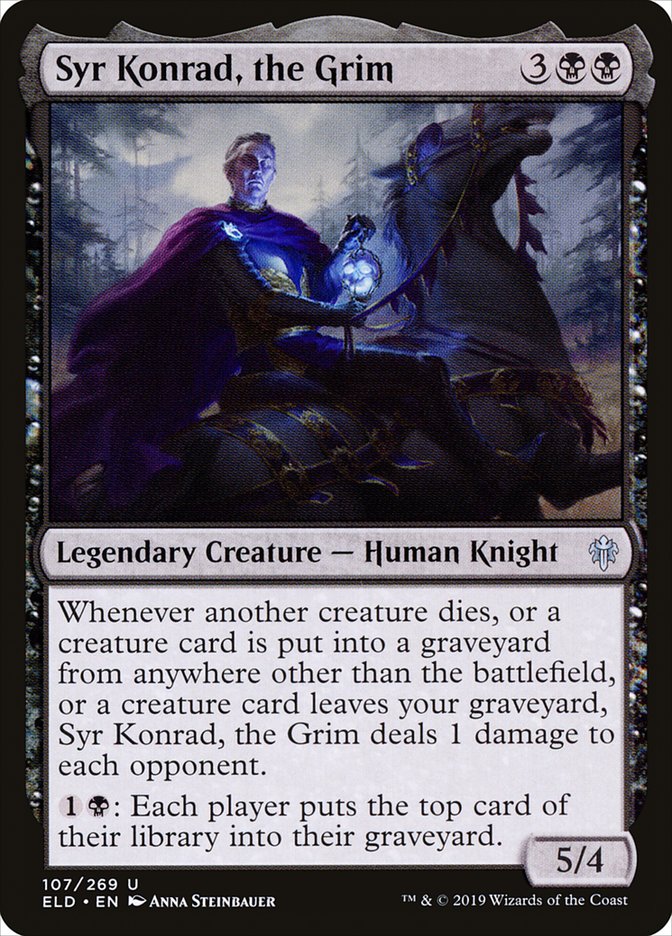 Syr Konrad, the Grim [Throne of Eldraine] | North Game Den
