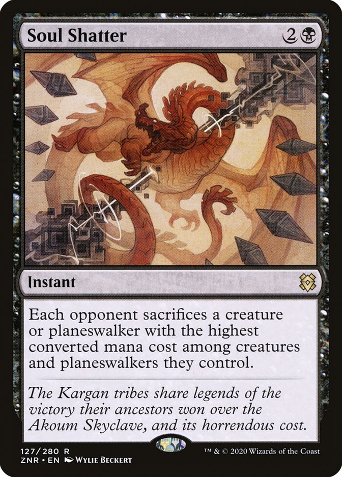 Soul Shatter [Zendikar Rising] | North Game Den
