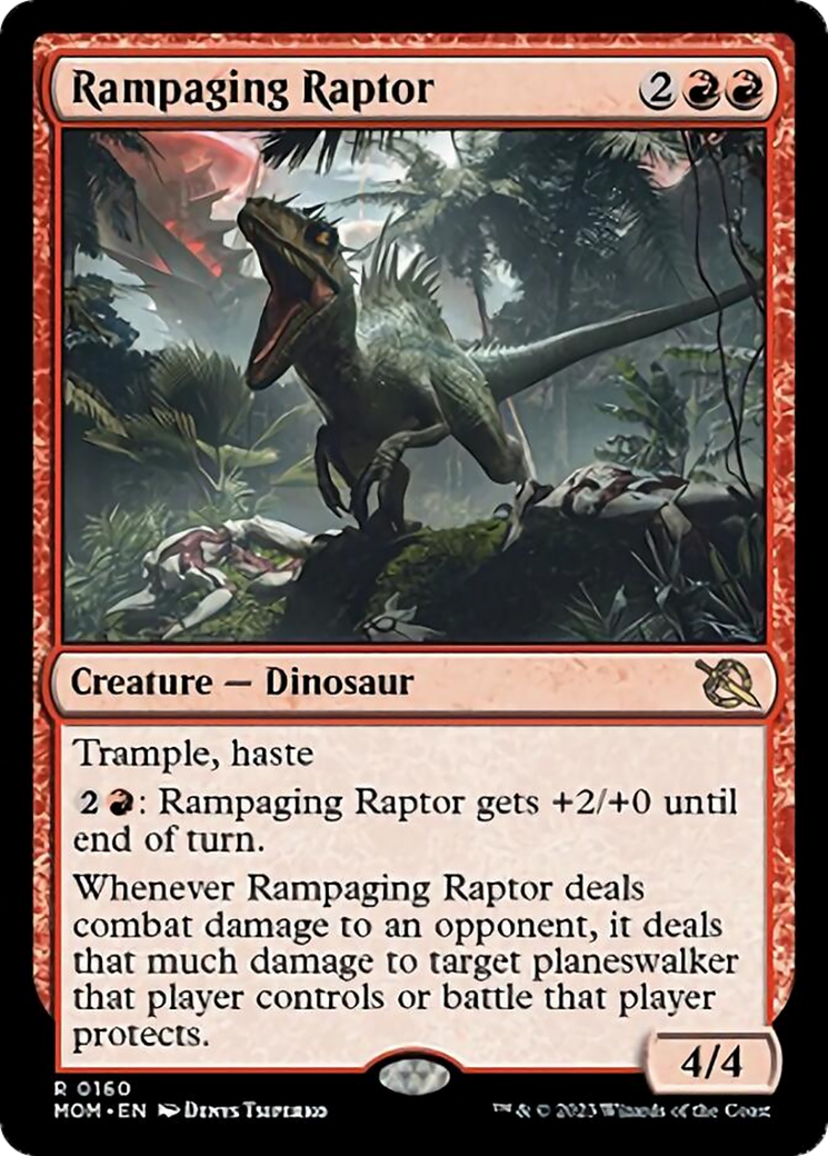 Rampaging Raptor [March of the Machine] | North Game Den