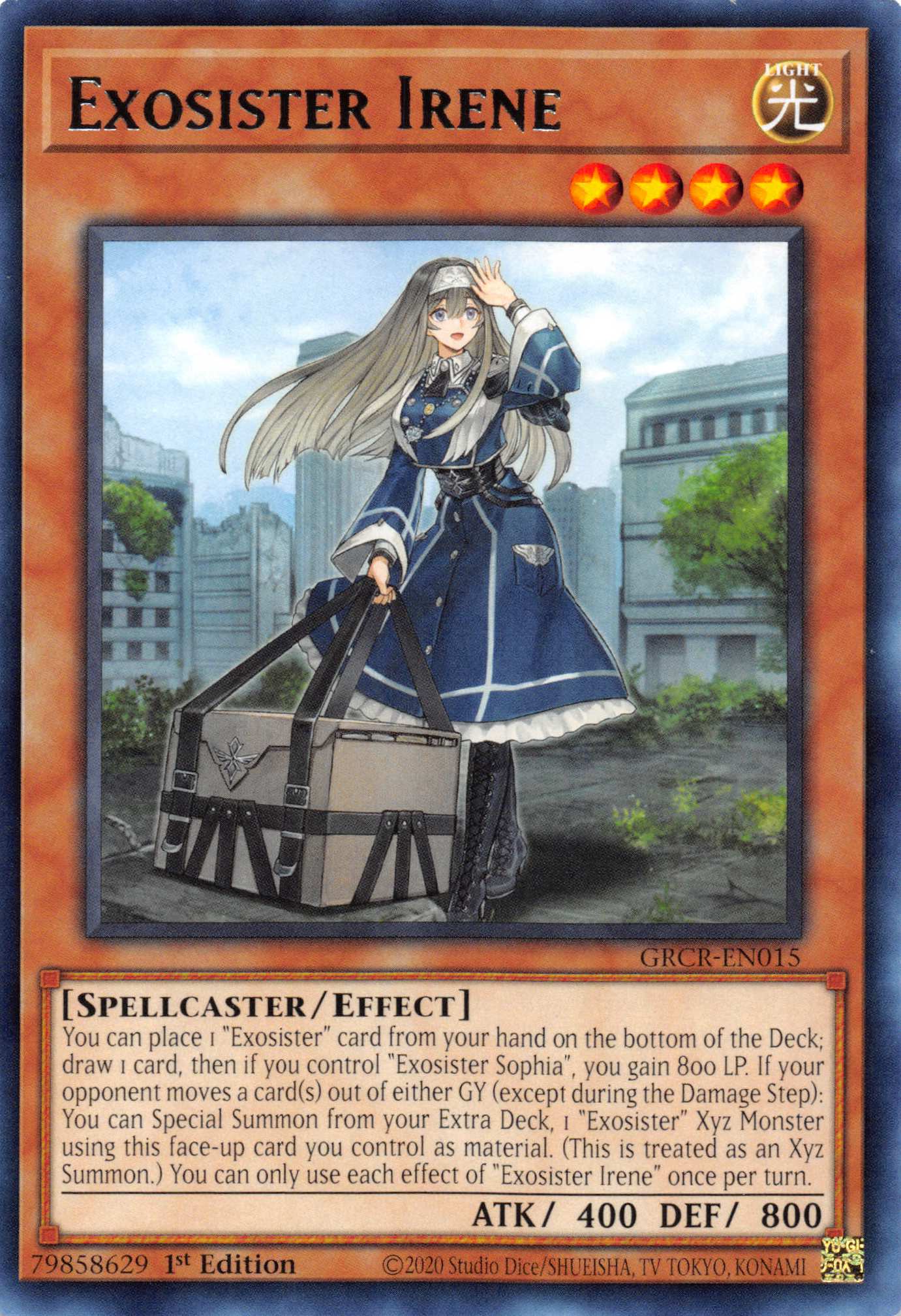 Exosister Irene [GRCR-EN015] Rare | North Game Den