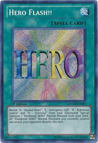 Hero Flash!! [RYMP-EN027] Secret Rare | North Game Den