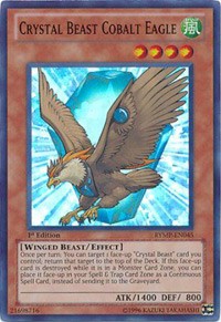 Crystal Beast Cobalt Eagle [RYMP-EN045] Super Rare | North Game Den