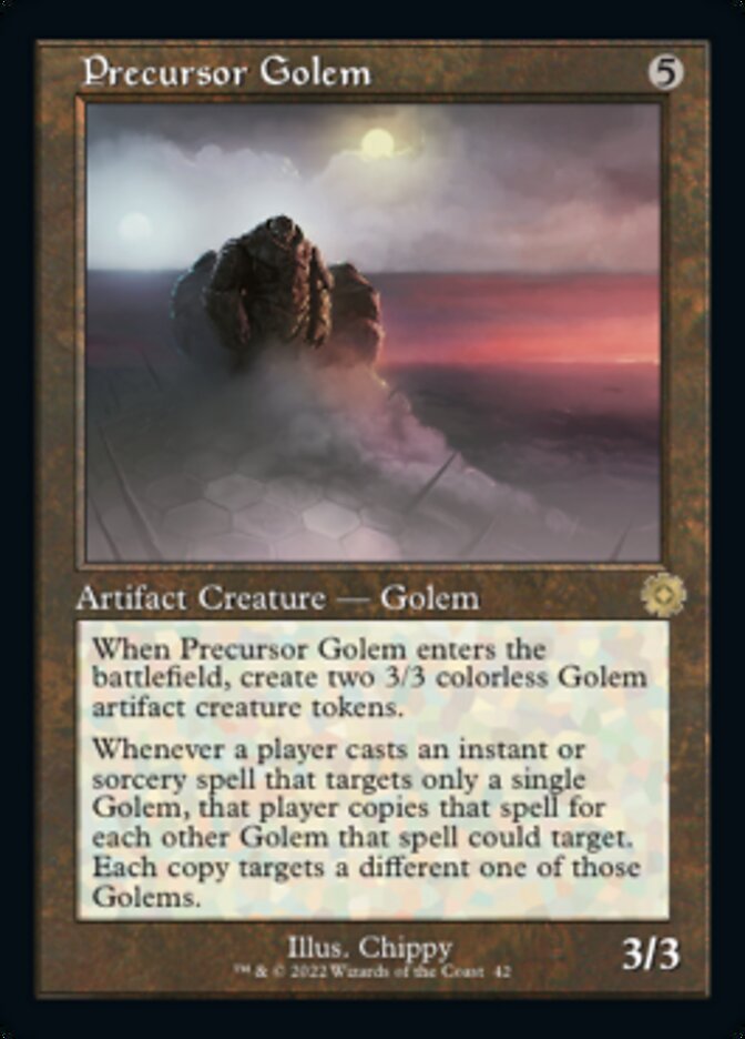 Precursor Golem (Retro) [The Brothers' War Retro Artifacts] | North Game Den