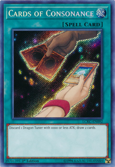 Cards of Consonance [LCKC-EN092] Secret Rare | North Game Den