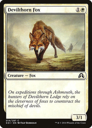 Devilthorn Fox [Shadows over Innistrad] | North Game Den