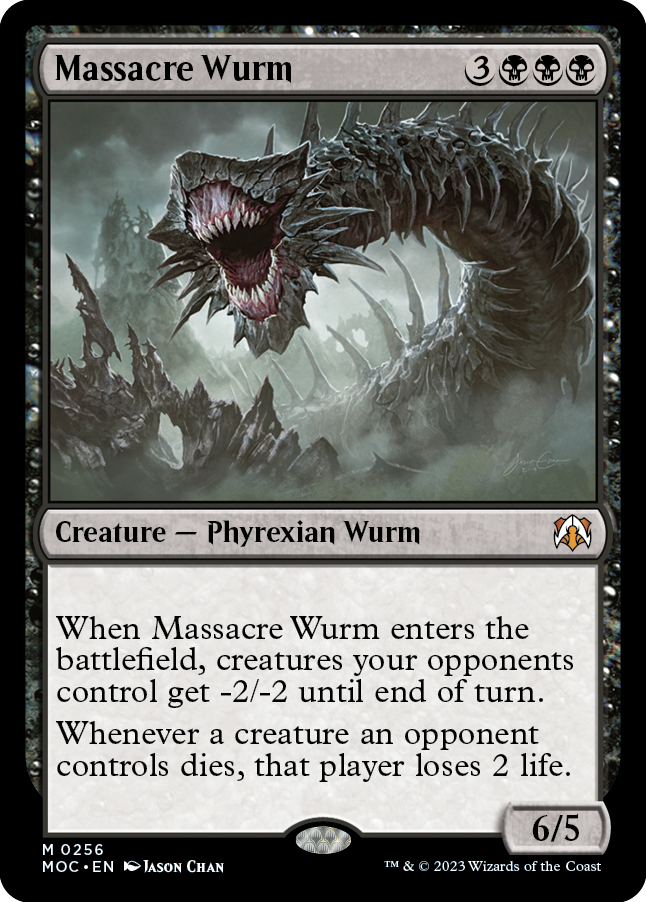 Massacre Wurm [March of the Machine Commander] | North Game Den