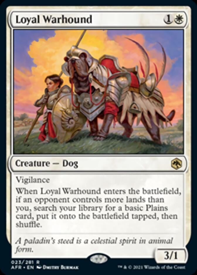 Loyal Warhound [Dungeons & Dragons: Adventures in the Forgotten Realms] | North Game Den