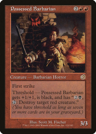 Possessed Barbarian [Torment] | North Game Den