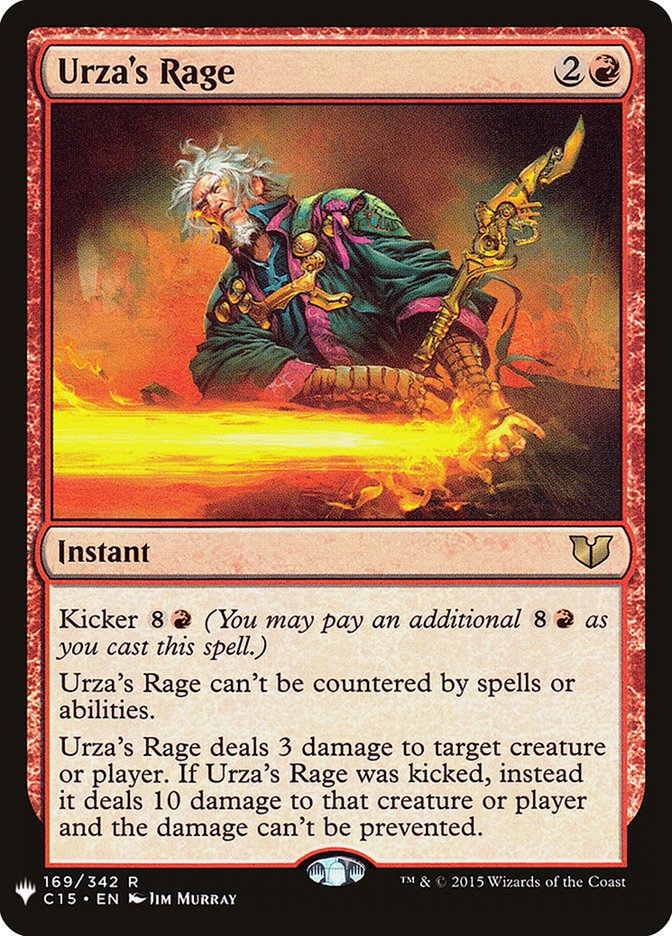 Urza's Rage [Mystery Booster] | North Game Den