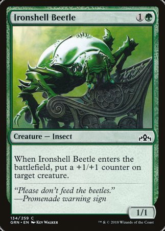 Ironshell Beetle [Guilds of Ravnica] | North Game Den