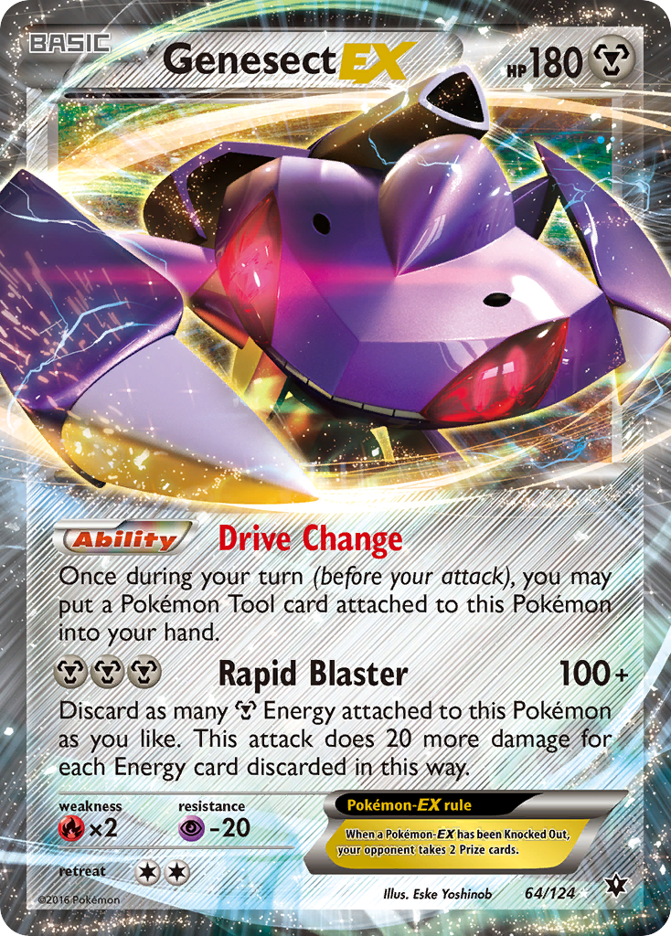 Genesect EX (64/124) [XY: Fates Collide] | North Game Den