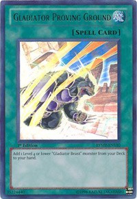 Gladiator Proving Ground [RYMP-EN110] Ultra Rare | North Game Den