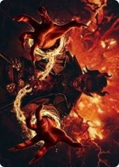 Tibalt's Trickery Art Card [Kaldheim: Art Series] | North Game Den