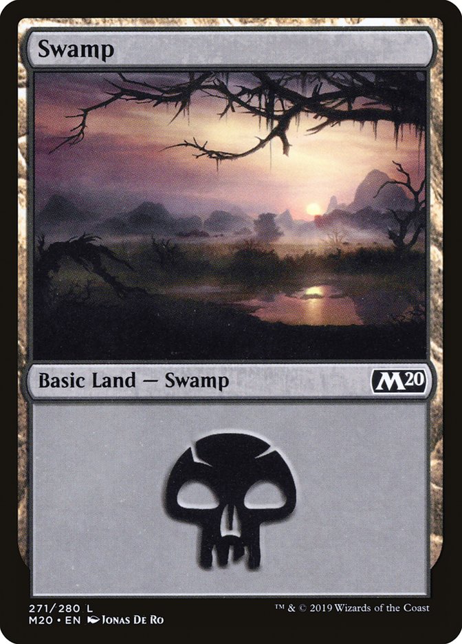 Swamp (#271) [Core Set 2020] | North Game Den