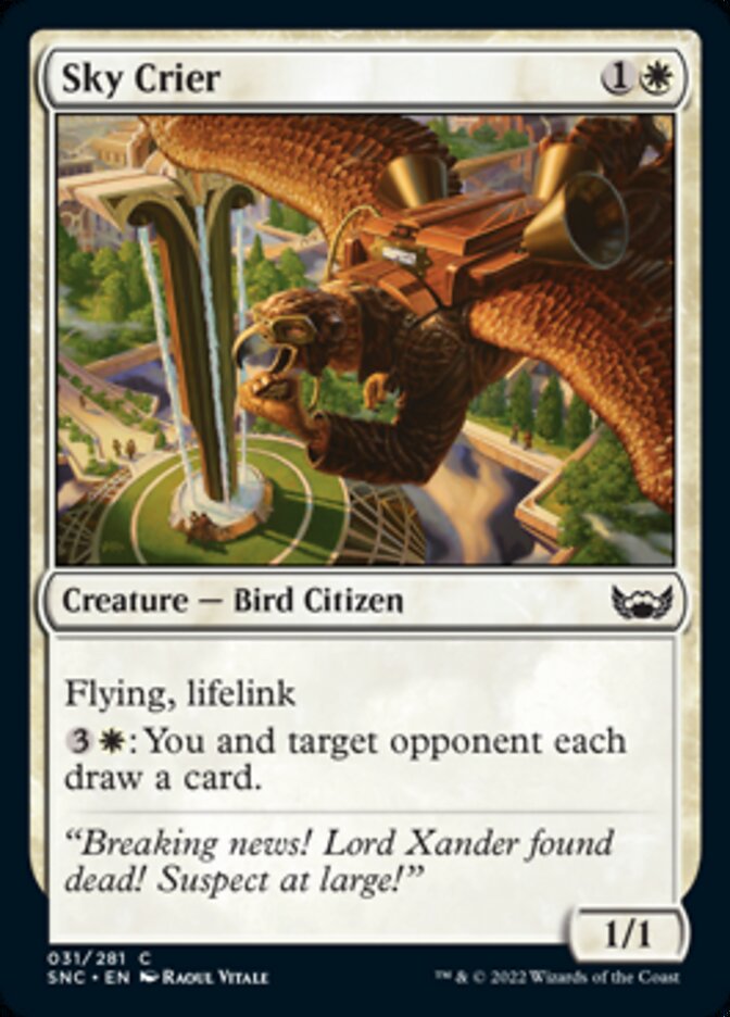 Sky Crier [Streets of New Capenna] | North Game Den