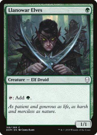 Llanowar Elves [Dominaria] | North Game Den