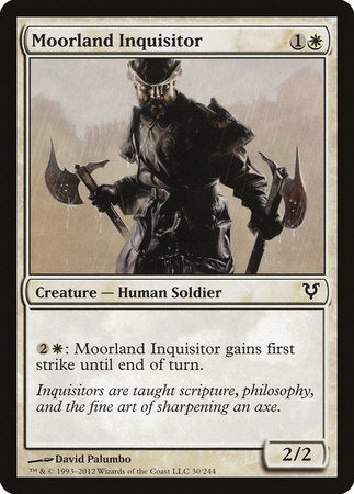 Moorland Inquisitor [Avacyn Restored] | North Game Den