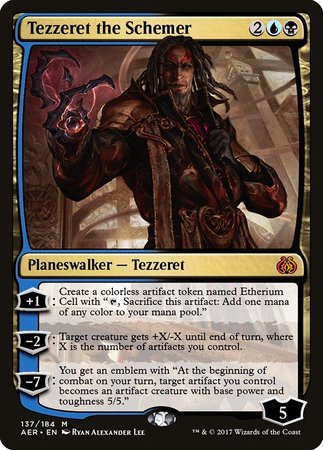 Tezzeret the Schemer [Aether Revolt] | North Game Den