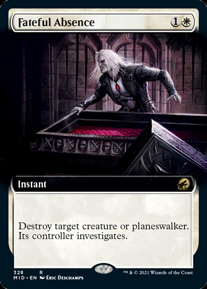 Fateful Absence (Extended) [Innistrad: Midnight Hunt] | North Game Den
