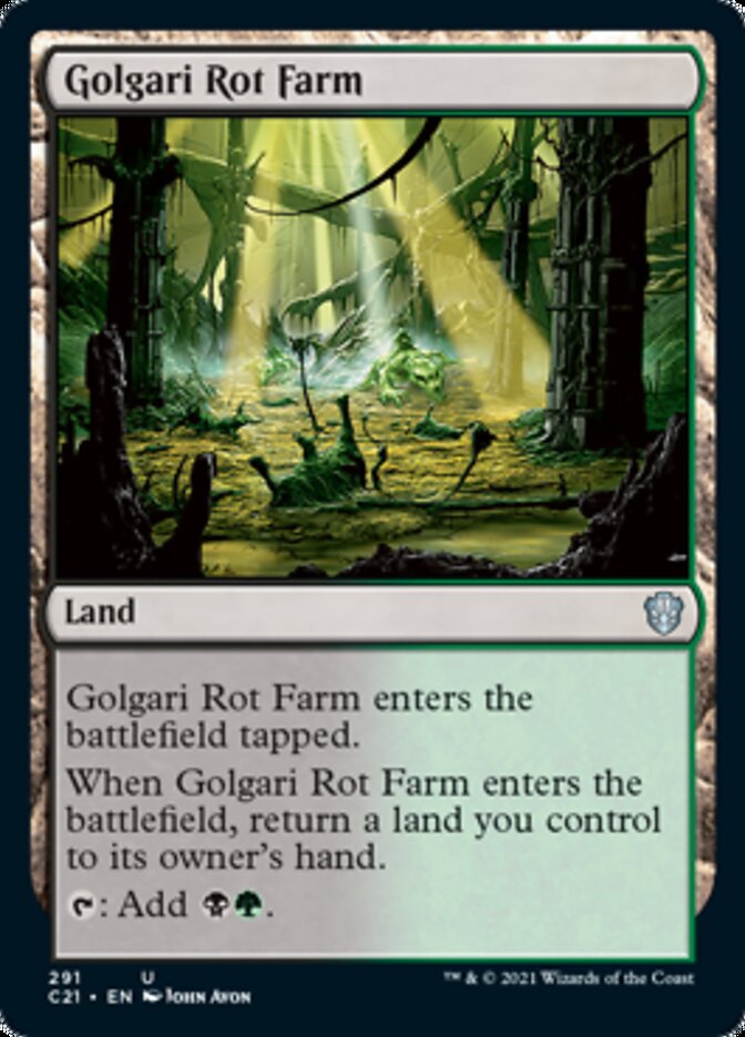 Golgari Rot Farm [Commander 2021] | North Game Den