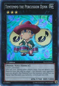 Temtempo the Percussion Djinn [YS12-EN041] Super Rare | North Game Den