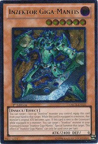 Inzektor Giga-Mantis (UTR) [ORCS-EN021] Ultimate Rare | North Game Den