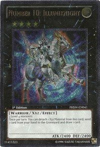 Number 10: Illumiknight (UTR) [PHSW-EN041] Ultimate Rare | North Game Den