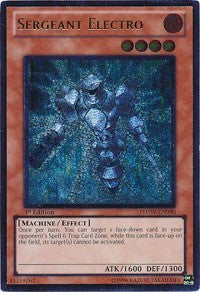 Sergeant Electro (UTR) [PHSW-EN090] Ultimate Rare | North Game Den