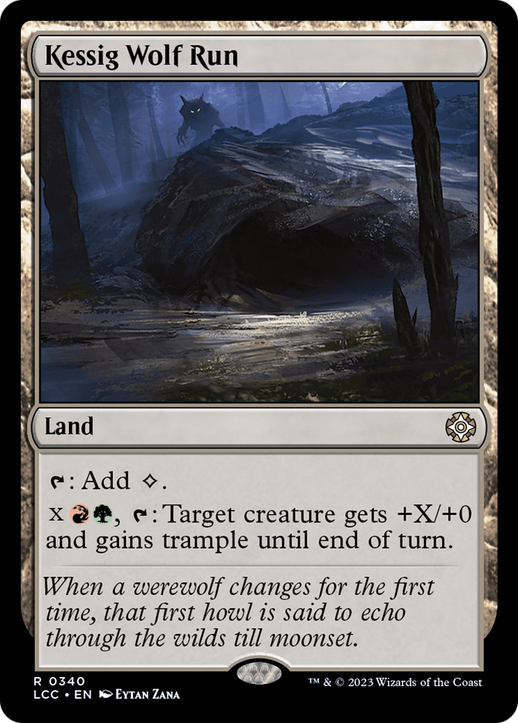 Kessig Wolf Run [The Lost Caverns of Ixalan Commander] | North Game Den