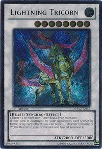 Lightning Tricorn (UTR) [DREV-EN042] Ultimate Rare | North Game Den
