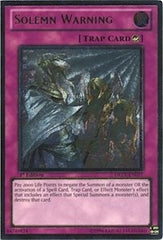 Solemn Warning (UTR) [DREV-EN077] Ultimate Rare | North Game Den