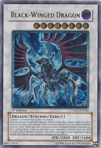 Black-Winged Dragon (UTR) [TSHD-EN040] Ultimate Rare | North Game Den