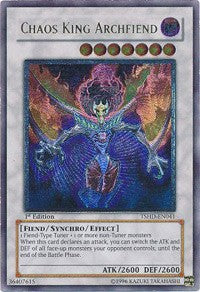 Chaos King Archfiend (UTR) [TSHD-EN041] Ultimate Rare | North Game Den