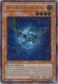 Crystal Beast Sapphire Pegasus (UTR) [FOTB-EN007] Ultimate Rare | North Game Den