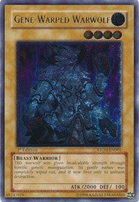 Gene-Warped Warwolf (UTR) [STON-EN001] Ultimate Rare | North Game Den