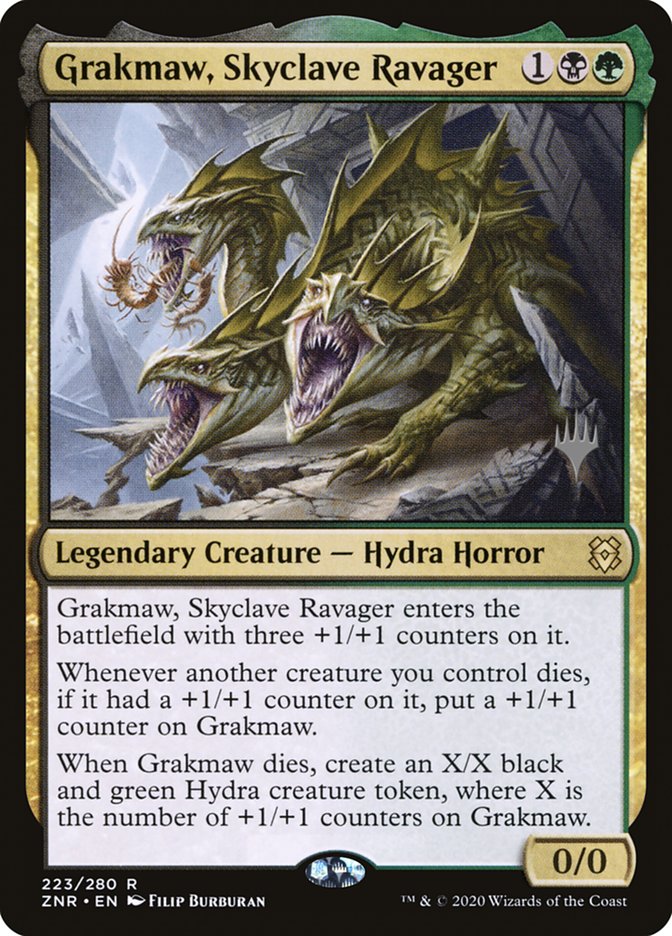 Grakmaw, Skyclave Ravager (Promo Pack) [Zendikar Rising Promos] | North Game Den