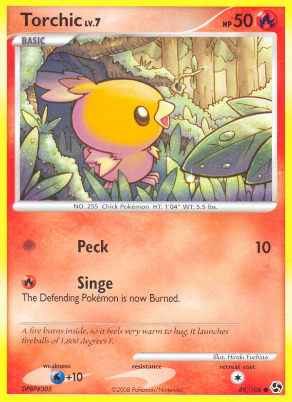 Torchic (89/106) [Diamond & Pearl: Great Encounters] | North Game Den