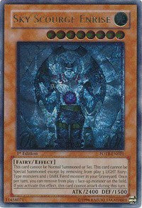 Sky Scourge Enrise (UTR) [FOTB-EN021] Ultimate Rare | North Game Den