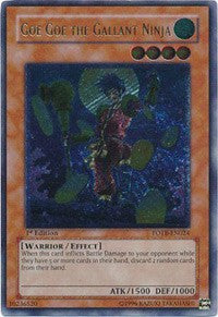 Goe Goe the Gallant Ninja (UTR) [FOTB-EN024] Ultimate Rare | North Game Den